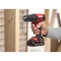 Kép 6/9 - SKIL RED DD1E3008GA akkus fúró-csavarbehajtó 1x2,0Ah  20 V + koffer
