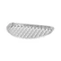 Kép 1/2 - STR grill alu félkör alakú tál 33x19x2 cm  4db / csomag  (2212288)