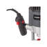 Kép 10/11 - PowerPlus szürke felsőmaró + 3 marófej 1200W POWE80020