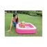 Kép 4/5 - Intex 57100 Play box felfújható gyerekmedence 86x86x25 cm zöld, rózsaszín  (8050304)