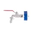 Kép 2/2 - STR csap készlet IBC tartályhoz 3 / 4"- 1" + 60mm műanyag szűkítő (256930)