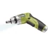 Kép 4/8 - Akkus csavarbehajtó, Li-ion; 3,6V, 1300 mAh, ford.: 200 1/min, befogás: 1/4", hatszög BIT-ekhez, elforgatható nyél