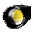 Kép 5/9 - LED lámpa, 60 W COB LED; 8000 Lm, ALU ház, zoom, USB újratölthető Li-ion akkus, 5000 mAh, Power Bank funkció