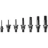 Kép 3/8 - Adapter  klt. fúrógéphez, POP-NUT szegecsanyákhoz, 6 db, M3-M4-M5-M6-M8-M10-M12; 8 mm (5/16") hatszög befogás, FORTUM