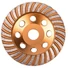 Kép 1/4 - Gyémántcsiszoló korong; 125mm×22,2mm, Turbo/lamellás jellegű