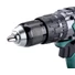 Kép 4/9 - Akkus ütvefúró és csavarozó, 18V, Li-ion; 4 pólusú motor, 1db akku, 1db töltő, 2000 mAh, 40/58Nm