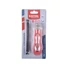 Kép 2/2 - Csavarhúzó, 2db cserélhető, kétoldalas 150 mm szárral (lapos: 6mm, PH1, PH2, PZ2), S2 acél