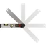 Kép 1/4 - Vízmérték, digitális szögmérővel,  305mm, 2 libella, ±0,5mm/1m, illetve 0-225°, ±0,3°,  LCD kijelző