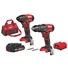 Kép 1/8 - SKIL RED CK1E3300DA AKKUS ÜTVECSAVAROZÓ ÉS ÜTVEFÚRÓ 20V , 2,0 AH AKKUVAL , TÖLTŐVEL + TÁSKA